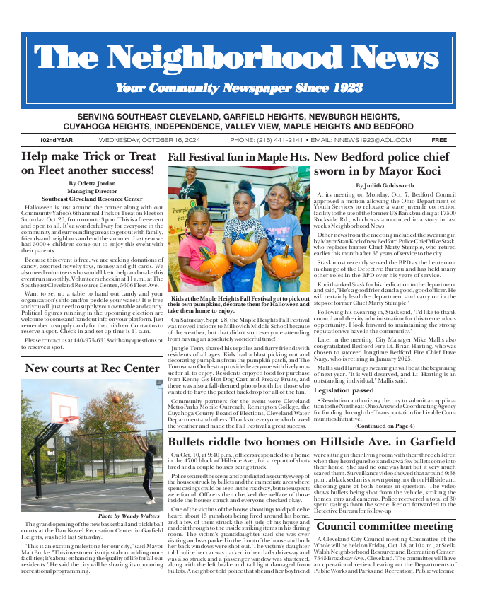Cover — October 16, 2024