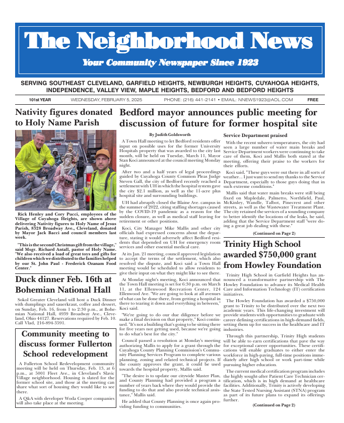 Cover — February 5, 2025