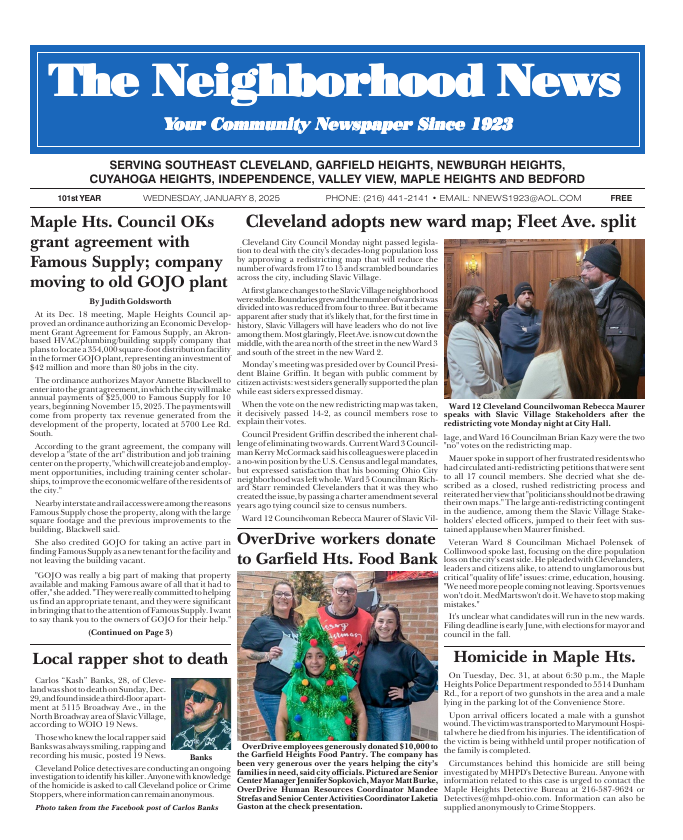 Cover — January 8, 2025