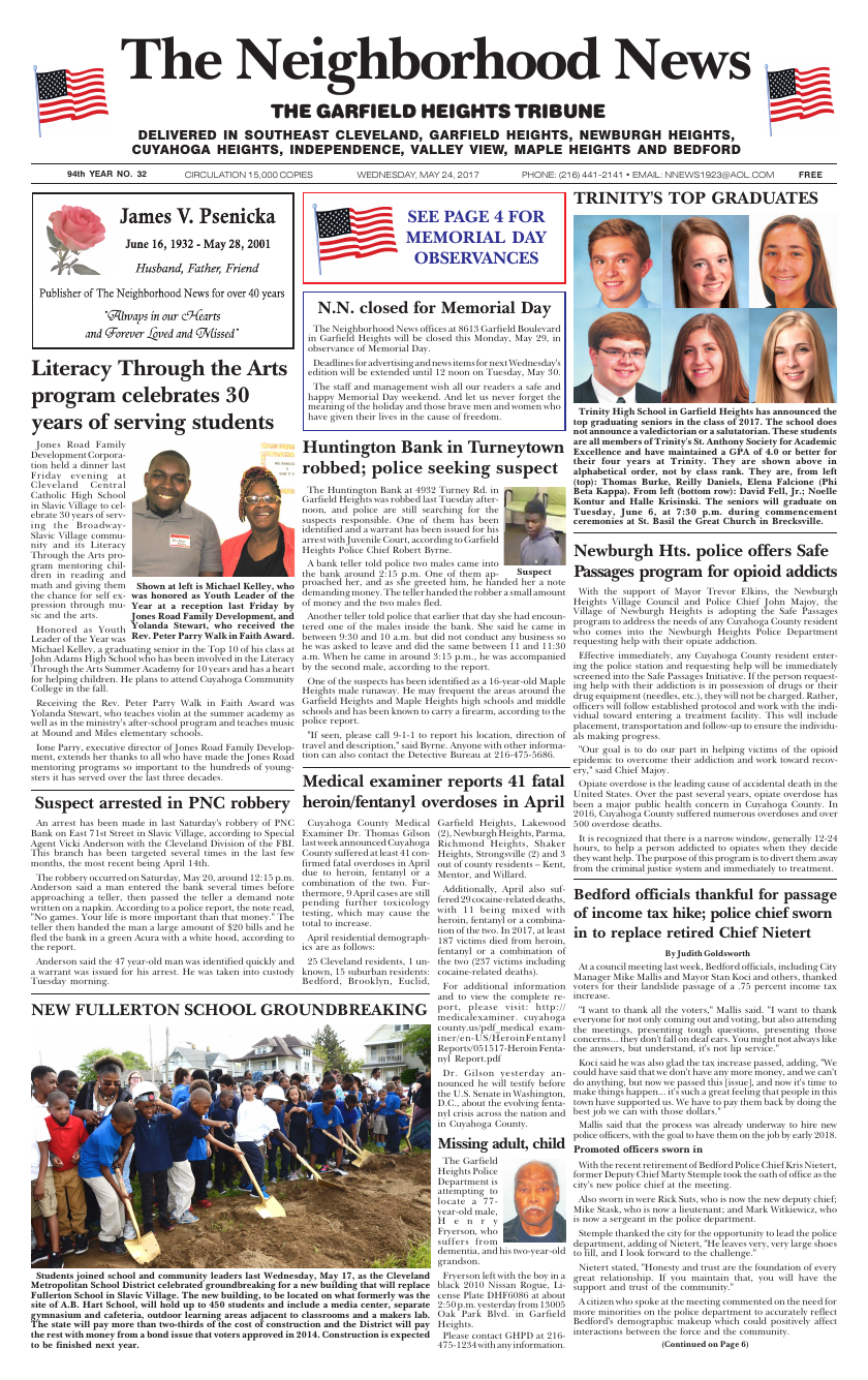Cover — May 24, 2017