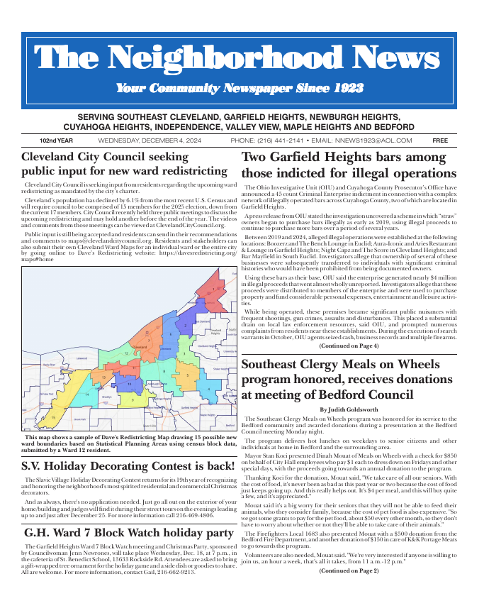 Cover — December 4, 2024