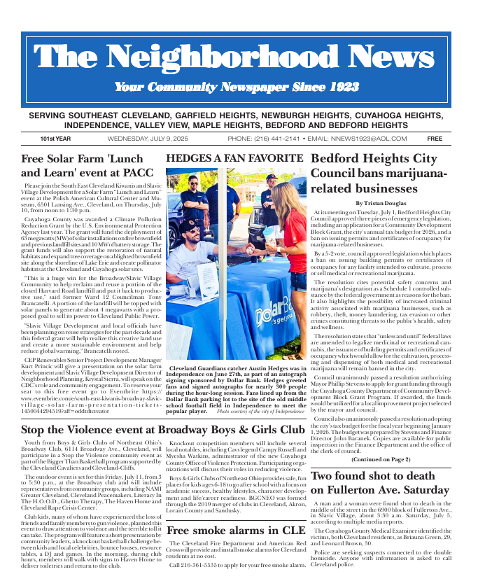 Cover — July 9, 2025