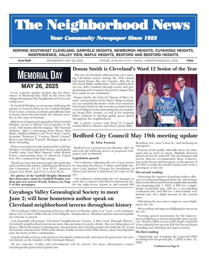 Cover — May 28, 2025