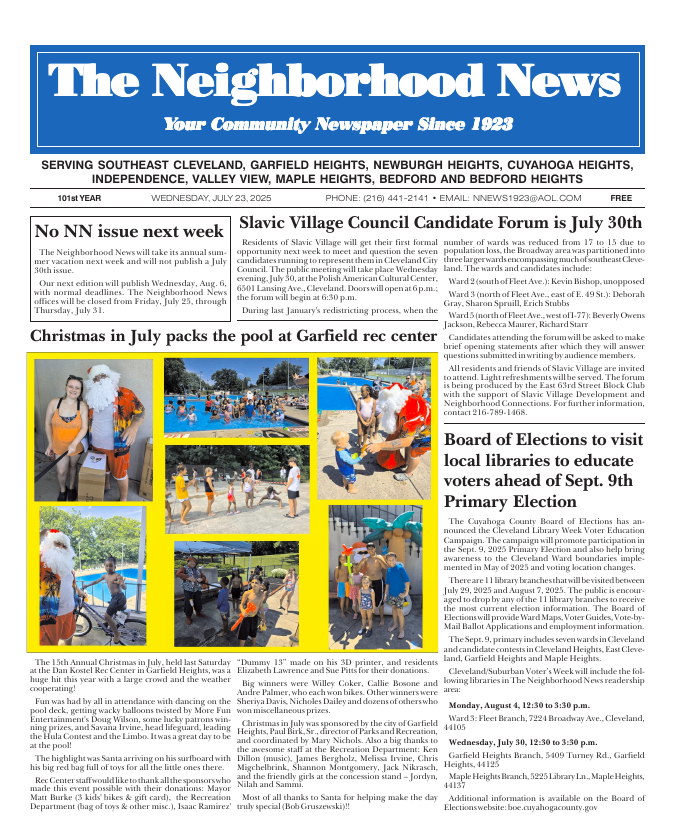 Cover — July 23, 2025