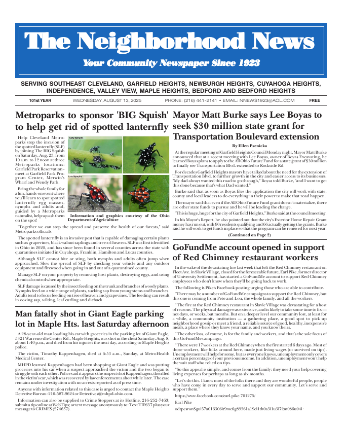 Cover — August 13, 2025
