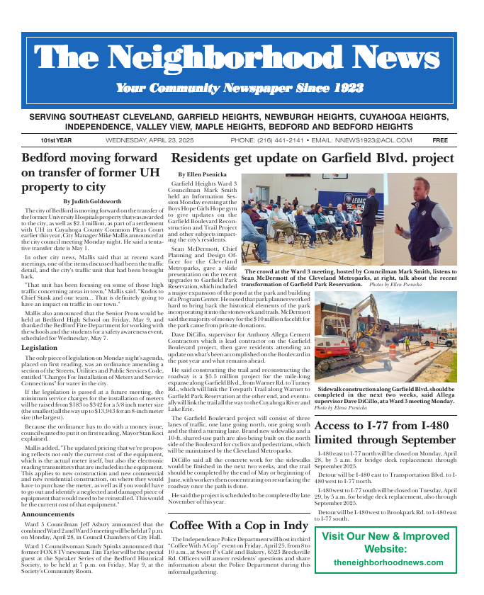 Cover — April 23, 2025