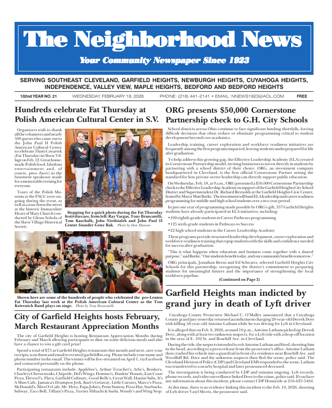 Cover — February 18, 2026