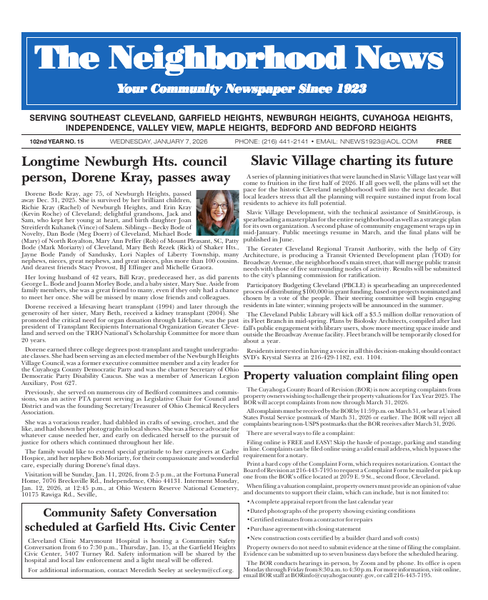 Cover — January 7, 2026