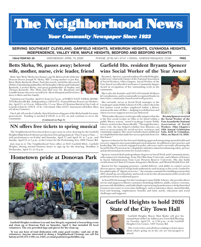 Cover — April 15, 2026