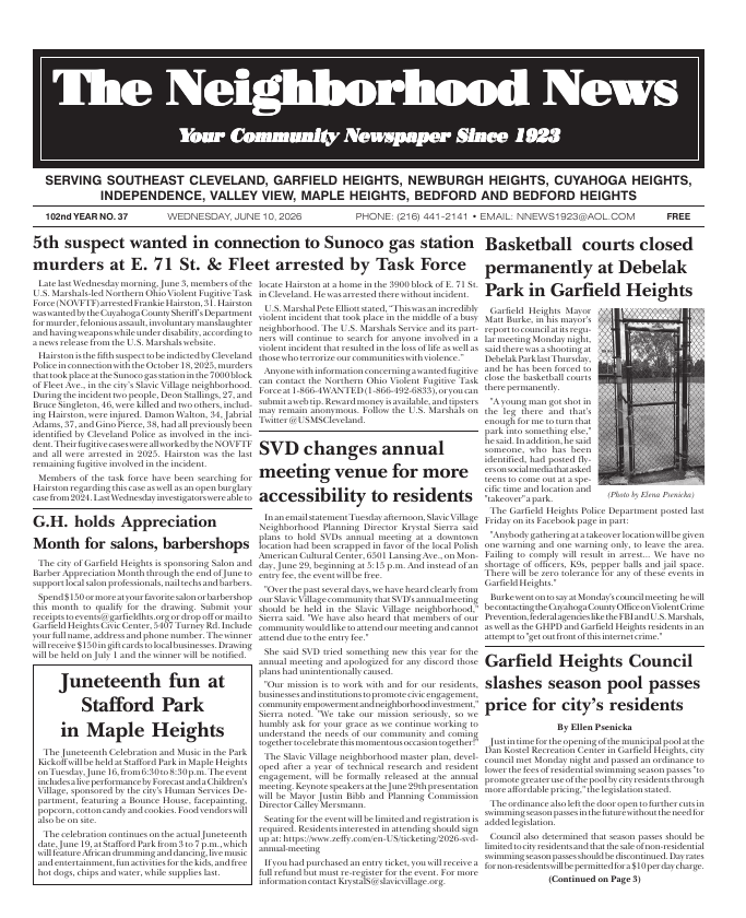 Cover — June 10, 2026