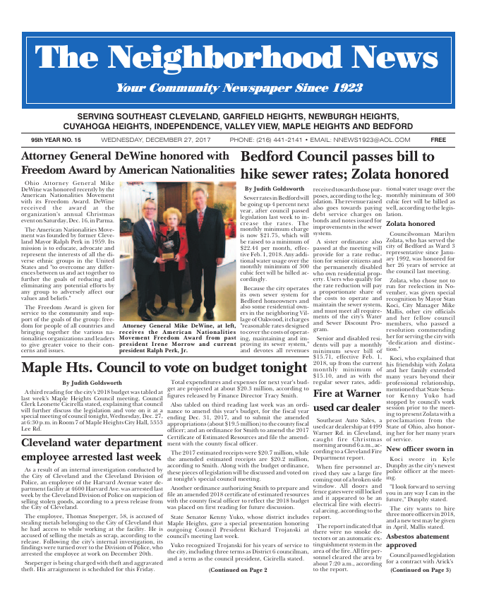 Cover — December 27, 2017