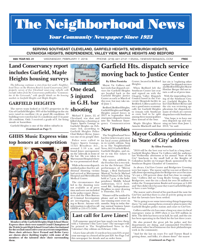 Cover — February 7, 2018