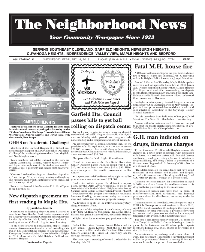Cover — February 14, 2018