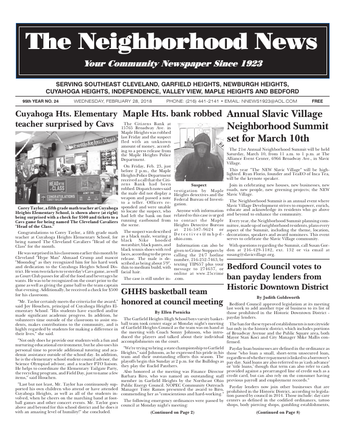 Cover — February 28, 2018