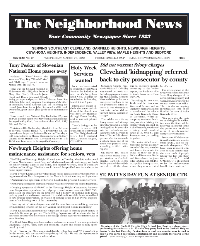 Cover — March 21, 2018