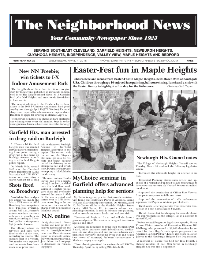 Cover — April 4, 2018