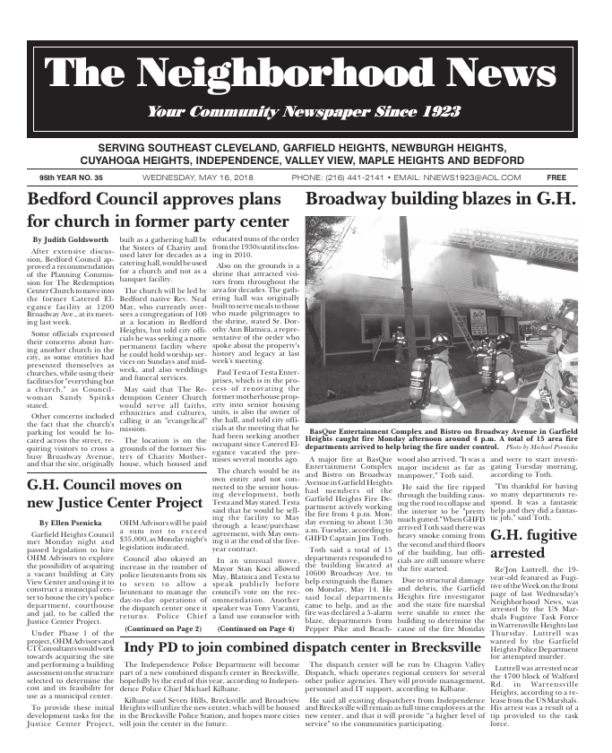 Cover — May 16, 2018